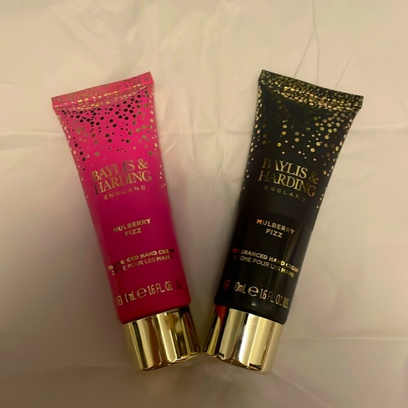 Baylis and Harding England 2 Limited Edition Mulberry Fizz Hand Cream - Picture 1 of 2